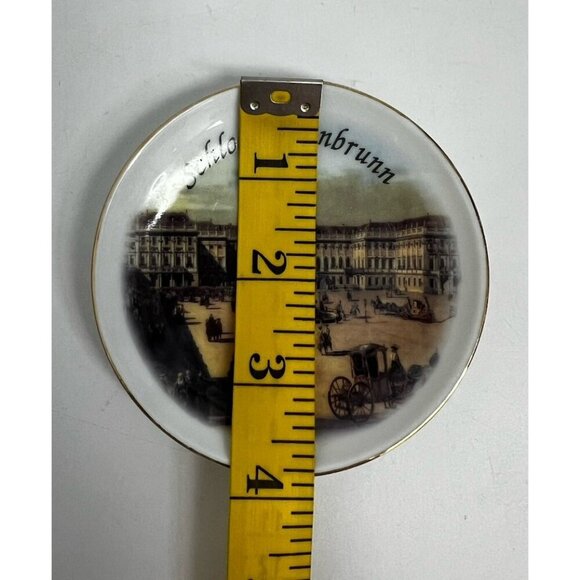 Reutter Porcelain Germany ‘Schloss Schönbrunn’ Plate Travel Souvenir Gift Small - Picture 3 of 6